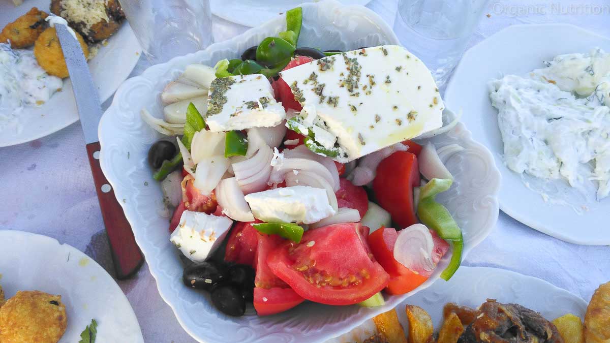 delicious greek salad