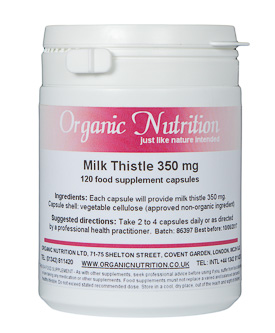 milk thistle capsules