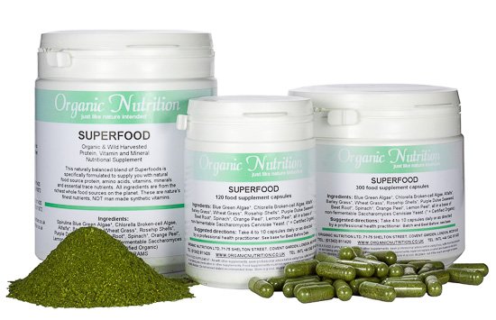 green superfood supplement